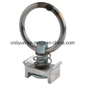 Single Stud Fitting W/Round Ring for Vehicle Transport Strap